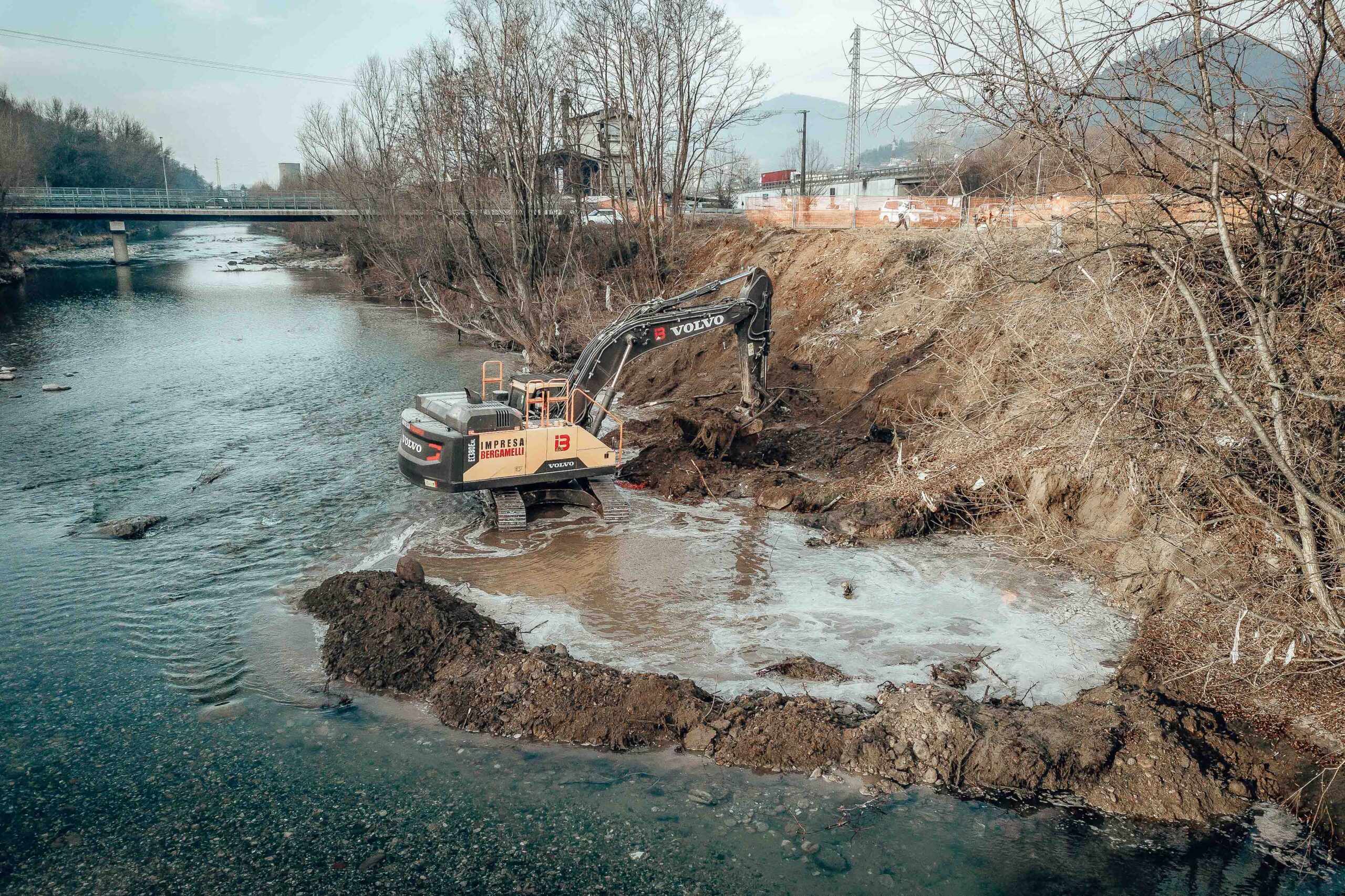 immagine scavi ingegneria naturalistica impresa edile bergamo