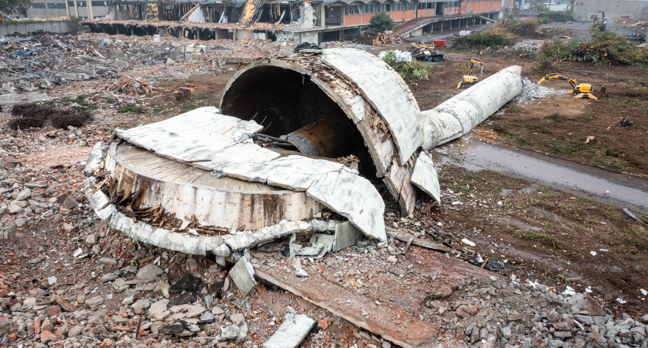 immagine caso studio demolizione caleppio di settala impresa edile a bergamo