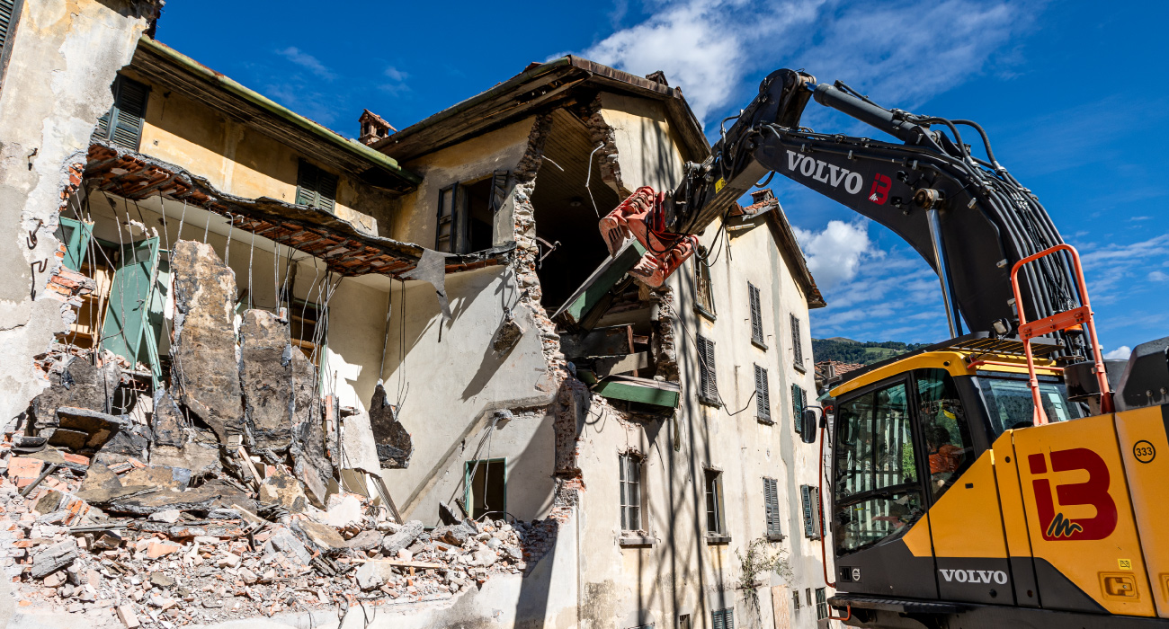 immagine demolizione ponte nossa impresa edile a bergamo
