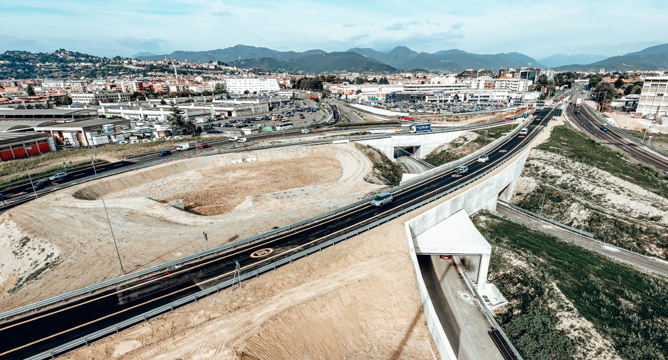 Immagine case study svincolo Bergamo A4