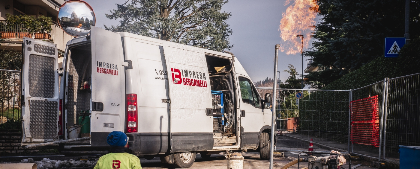 immagine opere idrauliche gasdotti impresa edile bergamo