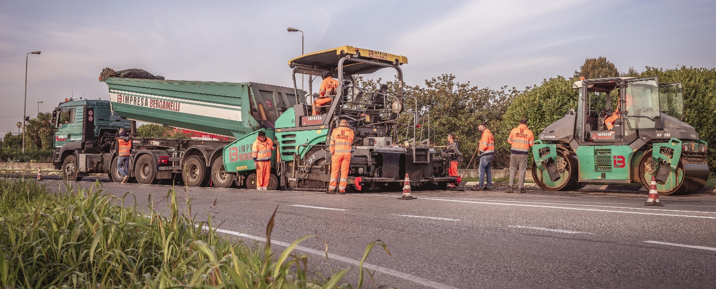 immagine asfaltature e fresature impresa edile bergamo e milano