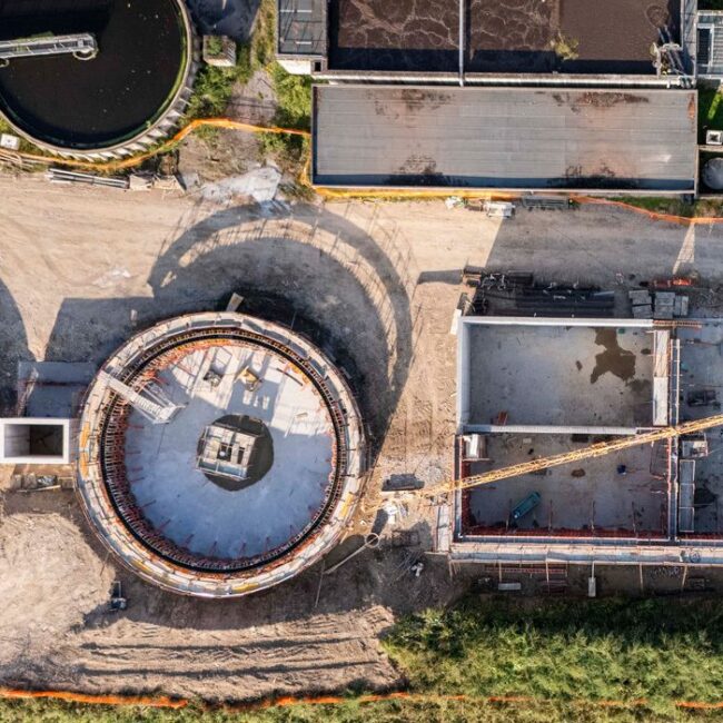 immagine impianto di depurazione di leno