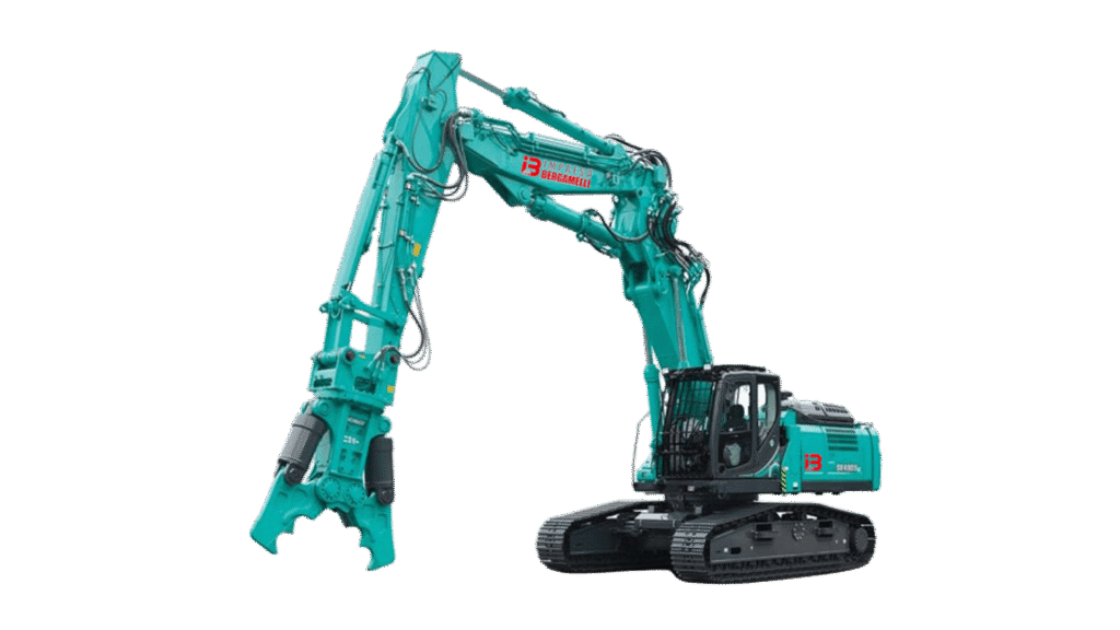 immagine kobelco sk400 mezzo demolizioni speciali